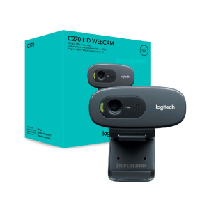 Camara Web Logitech C270 HD 720p con Microfono Integrado USB para Videollamadas (960-000694) / LOGITECH