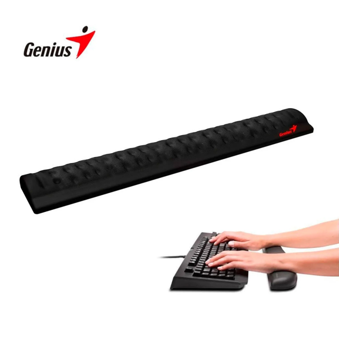REPOSAMUÑECAS GENIUS G-WP 200M P/TECLADO BLACK (31250012400) 31250012400 / GENIUS