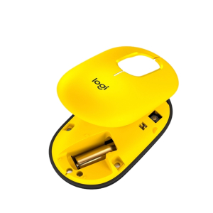 MOUSE LOGITECH POP BLUETOOTH BLACK/YELLOW (910-006549) 910-006549 / LOGITECH