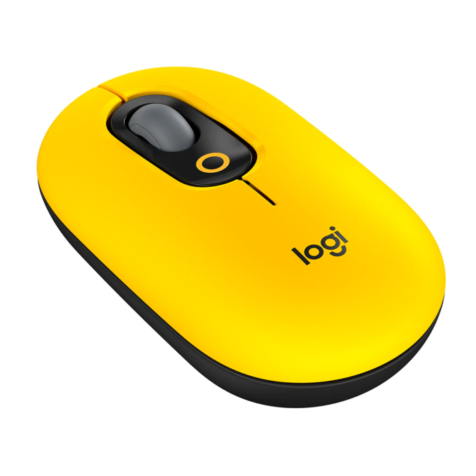 MOUSE LOGITECH POP BLUETOOTH BLACK/YELLOW (910-006549) 910-006549 / LOGITECH