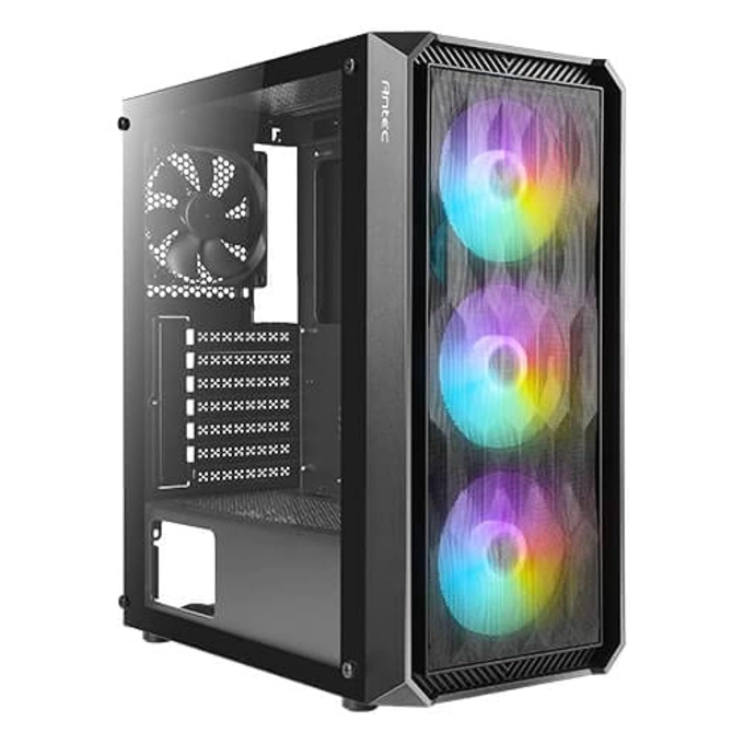 Case PC Antec NX292 ATX Mid Tower Negro con Panel Lateral de Vidrio Templado / ANTEC