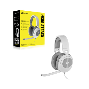 Auriculares Gaming Corsair HS55 Surround V2 White con Sonido Envolvente 7.1 y Microfono / CORSAIR
