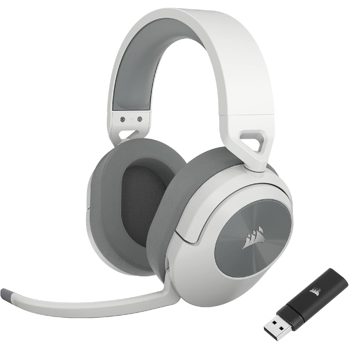 Auriculares Gaming Corsair HS55 Surround V2 White con Sonido Envolvente 7.1 y Microfono / CORSAIR