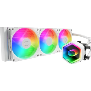Refrigeracion Liquida Cooler Master MasterLiquid 360L Core ARGB White 360mm (MLW-D36M-A18PA-RW) / COOLER MASTER