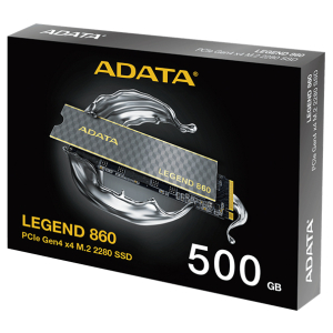 Unidad de estado solido interno SSD ADATA LEGEND 860 500GB M.2 NVME 1.4 G4 5000MB/S SLEG-860-500GCS / ADATA