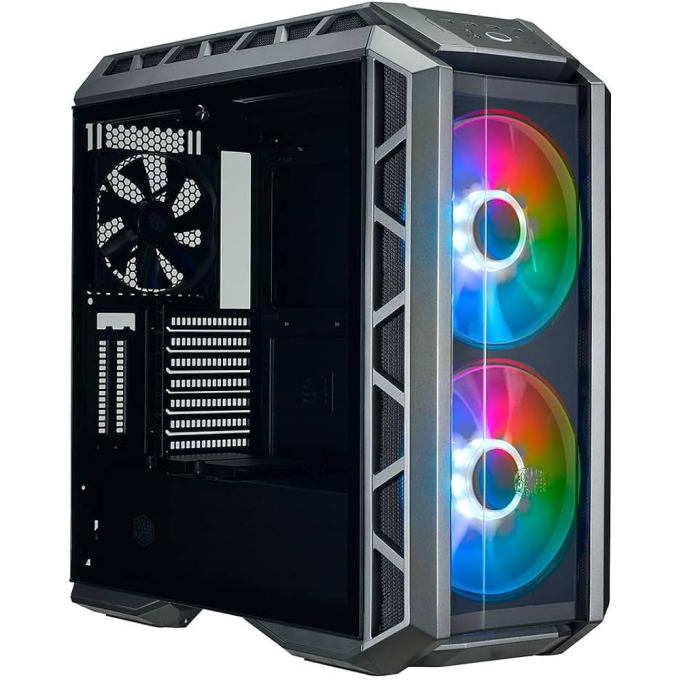 Case PC Cooler Master MasterCase H500 ATX Mid Tower Negro con Vidrio Templado y Ventiladores RGB / COOLER MASTER