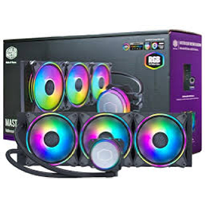 Refrigeracion Liquida Cooler Master MasterLiquid 360 Illusion ARGB 360mm (MLY-D36M-A24PZ-R1) / COOLER MASTER