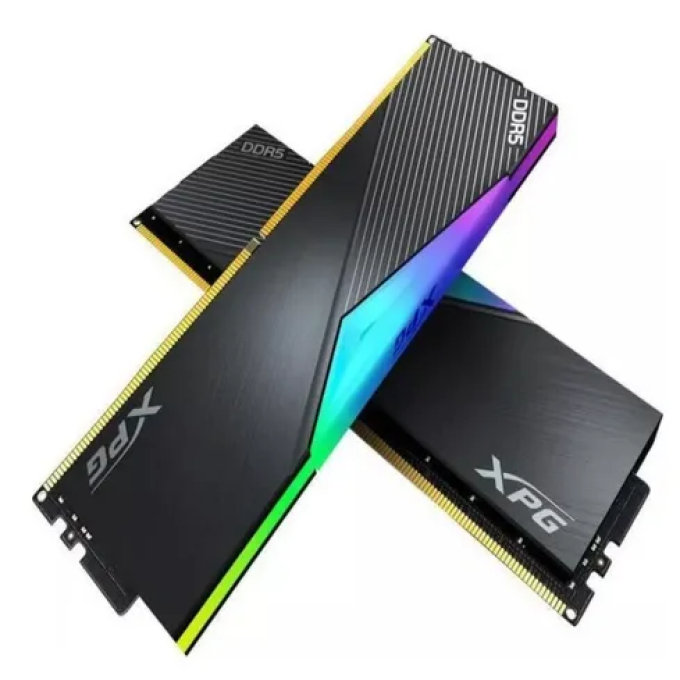 Memoria RAM ADATA XPG Lancer RGB 32GB DDR5 6400MHz CL32 Negra para PC (AX5R6400C3232G-DTAIRBK) / ADATA