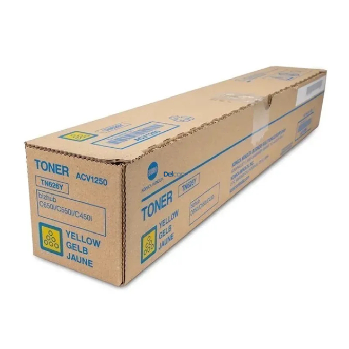 Toner Konica Minolta TN626Y Bizhub C450i / C550i / C650i Yellow / Konica Minolta