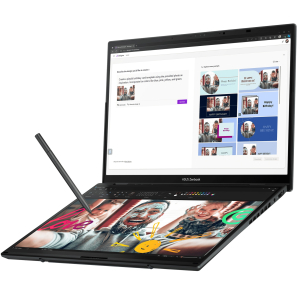 Laptop Asus ZenBook Duo UX8406, 2 en 1 Desmontable, Intel Ultra9 285H, Memoria RAM 32Gb, Disco Solido 1Tb SSD, Pantalla 14pulgadas 3K 120Hz 2880x1800 Tactil touch, Win11 Home, 13Horas Duracion de pilas / Asus