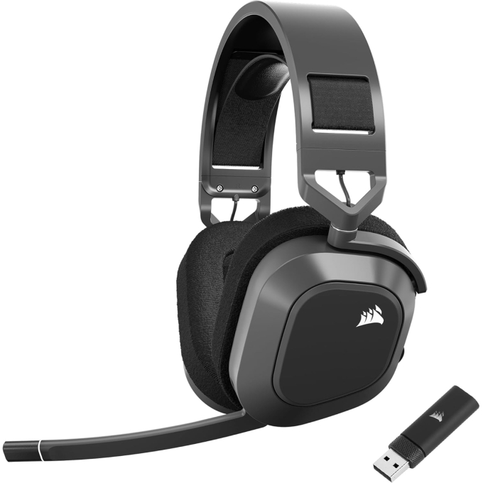 Auriculares Gaming Corsair HS80 Max Wireless - Steel Gray / CORSAIR