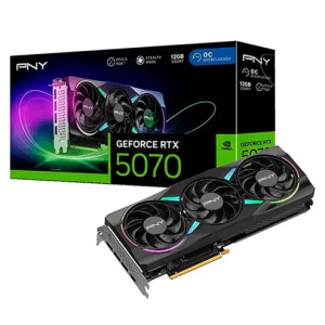 GEFORCE® PNY RTX5070 12GB ARGB OC VCG507012TFXXPB1-O VCG507012TFXXPB1-O