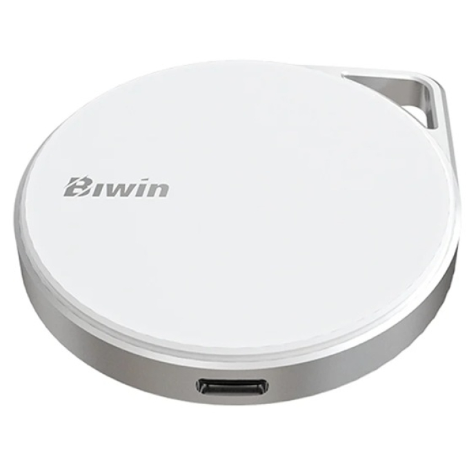 Disco Solido Externo SSD Biwin Amber Pm2000 1Tb, 2000Mb/S, 1800Mb/S, Color Blanco / Biwin