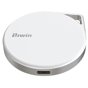 Disco Solido Externo SSD Biwin Amber Pm2000 1Tb, 2000Mb/S, 1800Mb/S, Color Blanco