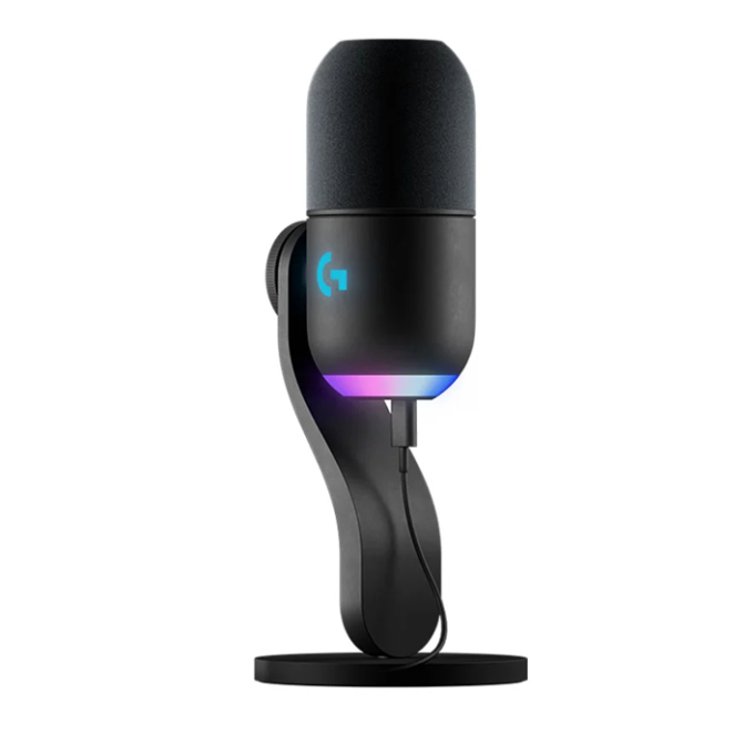 Microfono Logitech Yeti GX USB Supercardioide RGB Lightsync para Streaming - Negro / Logitech