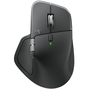 Mouse Logitech MX Master 4 Wireless USB-C/Bluetooth 8K DPI Graphite, 910-007565