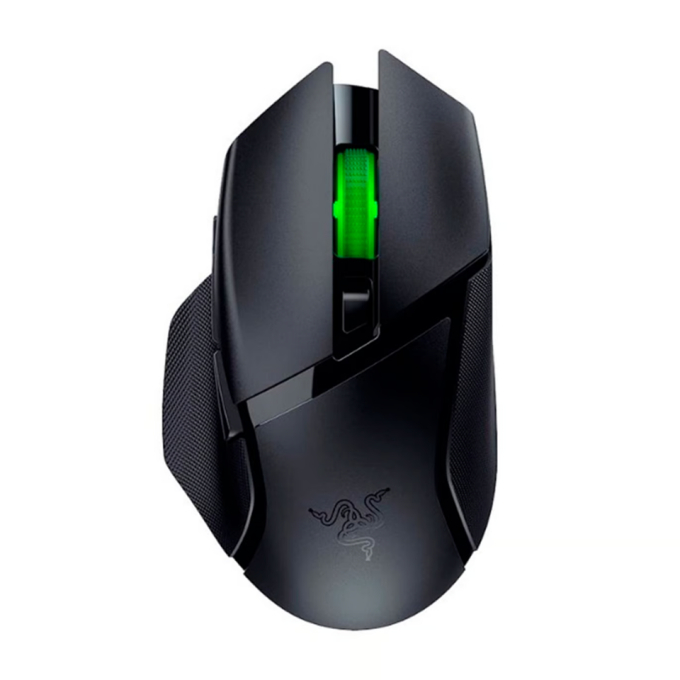 MOUSE RAZER BASILISK V3 X 18K DPI MULTI-DISPOSITIVO 535H WIRELESS / Bluetooth SWITCH MECHANICAL CHROMA BLACK (RZ01-04870100-R3U1) / RAZER