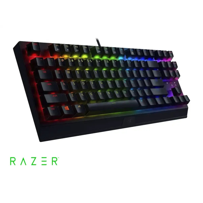 TECLADO RAZER BLACKWIDOW V3 TKL MECHANICAL SWITCH YELLOW US CHROMA BLACK (RZ03-03491800-R3M1) RZ03-03491800-R3M1 / RAZER