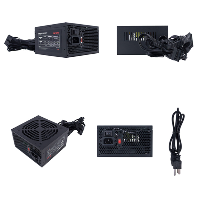 Fuente de alimentacion TEROS TE-1324S, Formato ATX, 250W, 115V / 230V / Teros