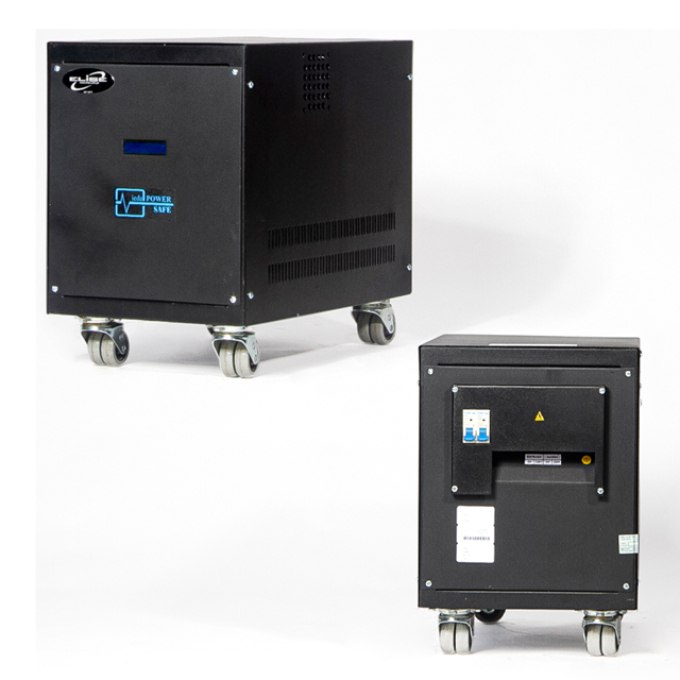 Estabilizador Elise Ieda Poder Safe LCR10K-4.5%, Solido, 10kVA, 220V, Bornes de salida. / Elise