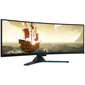 Monitor Lenovo Legion Y44w-10 43.4 Curvo, UltraHD (3840x2160), 144Hz 4ms, DisplayHDR 400 VESA, AMD Radeon FreeSync 2 HDR, USB 3.1 Tipo-C, Ultrawide gamer (oferta)