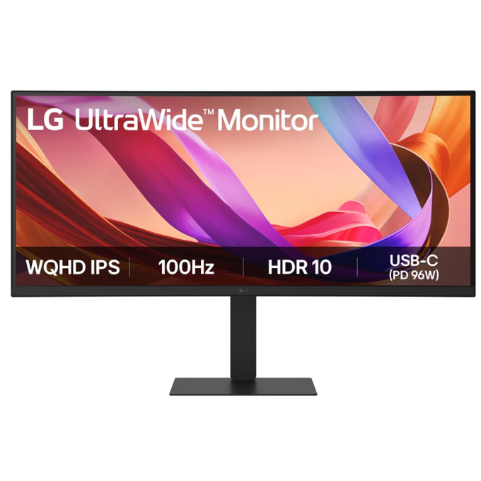 Monitor Curvo LG 34pulgadas UWQHD IPS 100Hz 5ms, HDMI, DP, USB-C, Parlantes, 34U650A-B.AWF Ultrawide / LG
