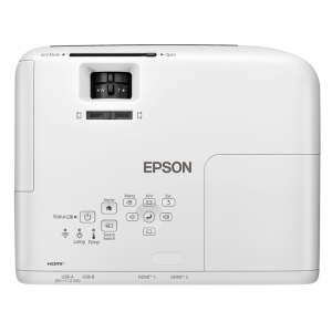 Proyector Epson PowerLite W55+ WXGA 1280x800px, 4.000 lumenes en color, inalambrico / Epson
