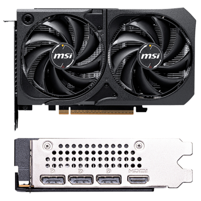 Tarjeta de video MSI GeForce RTX 5060 8G SHADOW 2X OC, 8 GB GDDR7, PCIe 5.0 / MSI