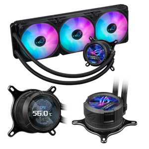 Refrigerador liquido de CPU ASUS ROG STRIX LC III 360 ARGB LCD