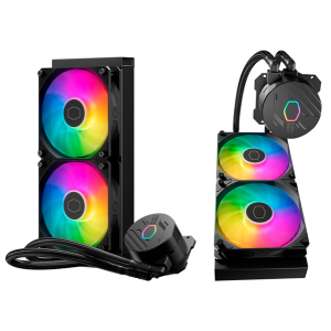 Refrigeracion liquida Cooler Master MasterLiquid 240L Core ARGB, Numero de ventiladores: 2