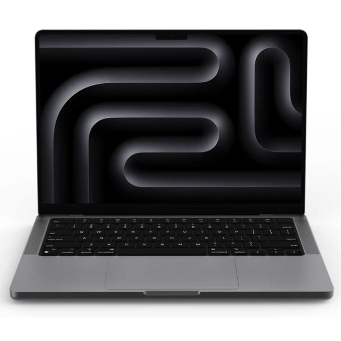 Laptop Apple MacBook Pro MDE04E/A, Apple M5, Memoria RAM 16Gb, Disco Solido 512Gb SSD, Negro espacial, Pantalla 14.2pulgadas 120Hz 3024x1964, Deca-core (10 Core) Procesador Grafico - Pantalla Liquid Retina, Tecnologia True Tone, 24Horas Duracion de pilas, Wi-Fi 6E / Apple