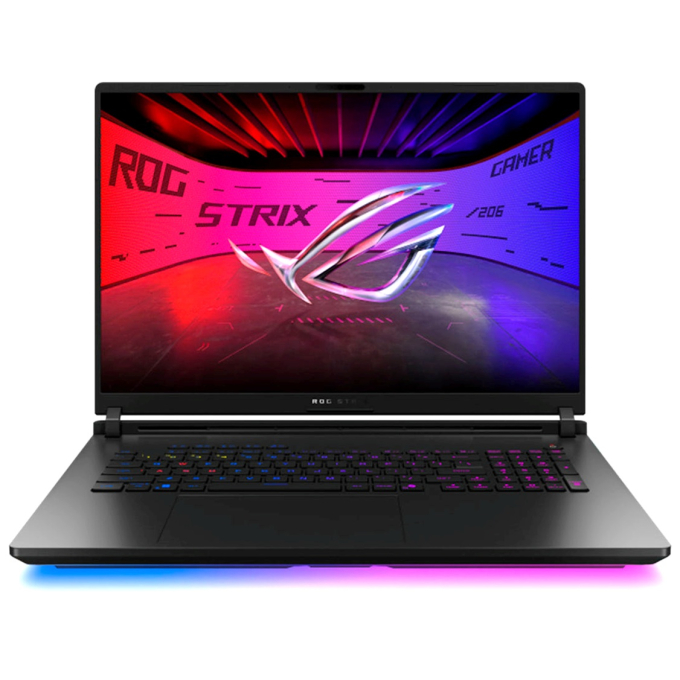 Laptop Asus ROG Strix SCAR 18 G835, Intel Ultra9 275HX, Memoria RAM 64Gb, Disco Solido 2Tb SSD, Negro, Video NVIDIA GeForce RTX 5090 24Gb, Pantalla 18pulgadas 240Hz 2560x1600, Win11 Home, G835LX-SA119W Gamer / Asus
