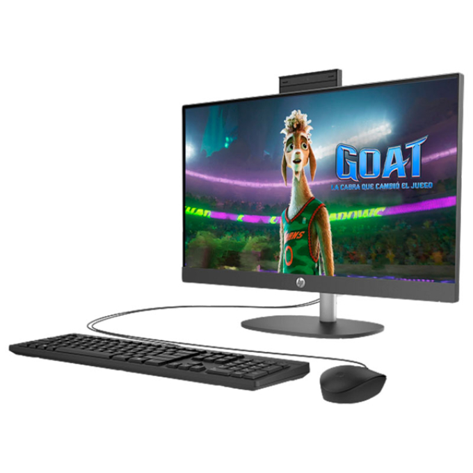 AIO HP PROONE 240 G10, INtel Ultra5-125U, Memoria RAM 16Gb, Disco Solido 512Gb SSD, Pantalla 23.8pulgadas, CQ1V5LT / HP