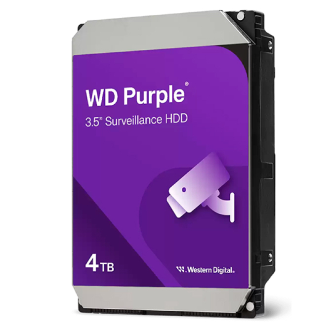 Disco duro Western Digital WD Purple WD44PURZ, 4TB, SATA, 256MB Cache, 3.5pulgadas, CMR / Western Digital