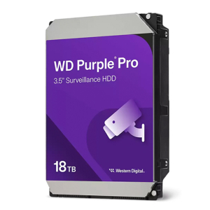 Disco duro Western Digital WD Purple Pro 18TB, SATA, 7200 rpm, 3.5, 512MB Cache
