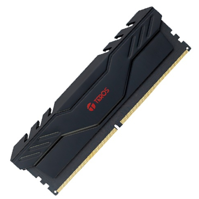 Memoria RAM Teros Titan 8GB DDR4-3200MHz, PC4-25600, UDIMM CL17/CL16, 1.2/1.35V, Negro / Teros