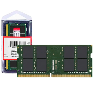 Memoria SODIMM Kingston KVR32S22D8/16, 16Gb DDR4-3200MT/s, CL22, 1.2V, 260-pin, Non-ECC para Laptop