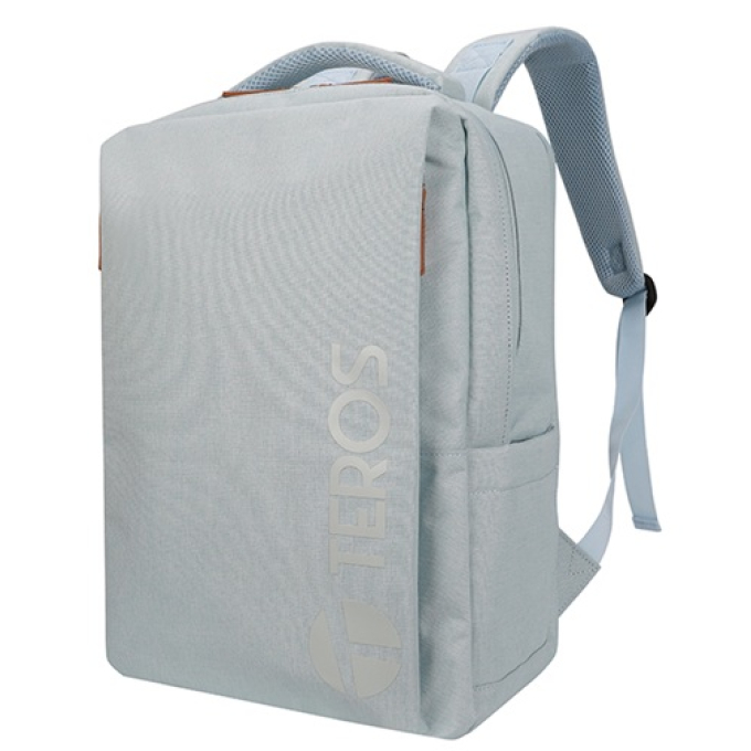 Mochila Backpack Teros City III TE-9047SK, para Notebooks de hasta 15.6pulgadas - Color Azul Claro / Teros