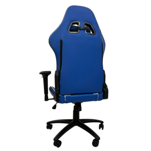 Silla Gamer Teros TE-8126B, azul y blanco / Teros