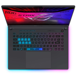 Laptop Asus ROG Strix G16, AMD Ryzen9 8940HX, Memoria RAM 16Gb DDR5, Disco Solido 1Tb SSD,Video Nvidia RTX5060 8Gb, Pantalla 16pulgadas WUXGA IPS, Win11, Garantia 2Years, Gamer, G614PM-RV127W / Asus