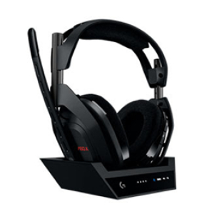 Audifono con Microfono Logitech G ASTRO A50 X LIGHTSPEED Bluetooth PS5 PC XBOX + BASE BLACK (939-002126) / Logitech
