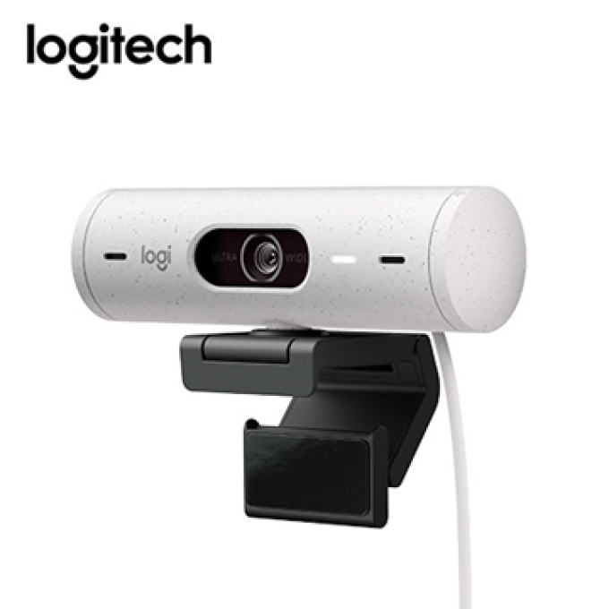CAMARA Logitech BRIO 500 FHD 1080P USB-C WHITE (960-001426) / Logitech