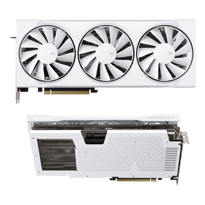 Tarjeta de video XFX Swift AMD Radeon RX 9070XT White Triple Fan Gaming, 16GB DDR6, PCIe5 / XFX