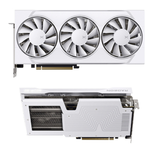 Tarjeta de video XFX Swift AMD Radeon RX 9060 XT OC White Triple Fan Gaming Edition 16GB / XFX