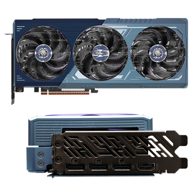 Tarjeta de video ASRock AMD Radeon™ RX 9070 XT Monster Hunter Wilds, 16GB GDDR6, PCIe5 / ASRock