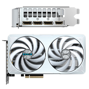 Tarjeta de video GIGABYTE GeForce RTX 5060 Ti EAGLE OC ICE 8G, 8 GB GDDR7, PCIe Gen 5.0 / GIGABYTE