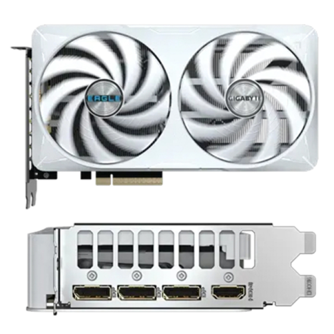 Tarjeta de video GIGABYTE GeForce RTX 5060 Ti EAGLE OC ICE 16G, 16 GB GDDR7, PCIe 5.0 / GIGABYTE