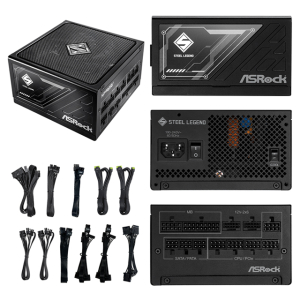 Fuente de alimentacion Asrock, SL-1200G, 1200W, ATX, 80 Plus Gold. / Asrock