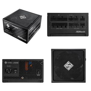 Fuente de alimentacion Asrock SL-1000G, 1000W, ATX, 80 Plus Gold. / Asrock