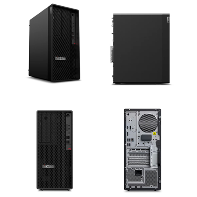 CPU Workstation Lenovo ThinkStation P2 Tower Core Ultra 9 285K, Memoria RAM 32Gb, Disco solido 1Tb, Win 11PRo / Lenovo